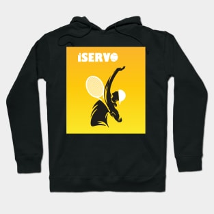 tennis serve Hoodie